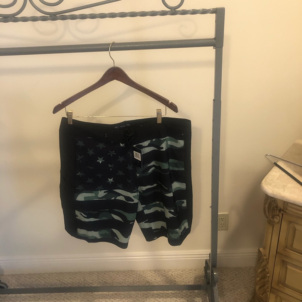 SA Gear Mens Camouflage Boardshorts.  Size 36.  NWT.  SALE!